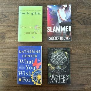 What You Wish For, Slammed, Love the One You’re With, The Archer’s Amulet